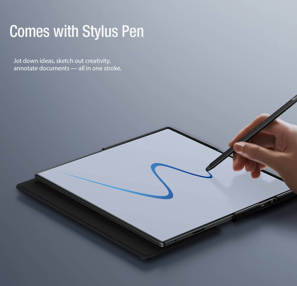 Nillkin Qin Pro Leather case S-PEN version - Samsung Galaxy Z Fold 7