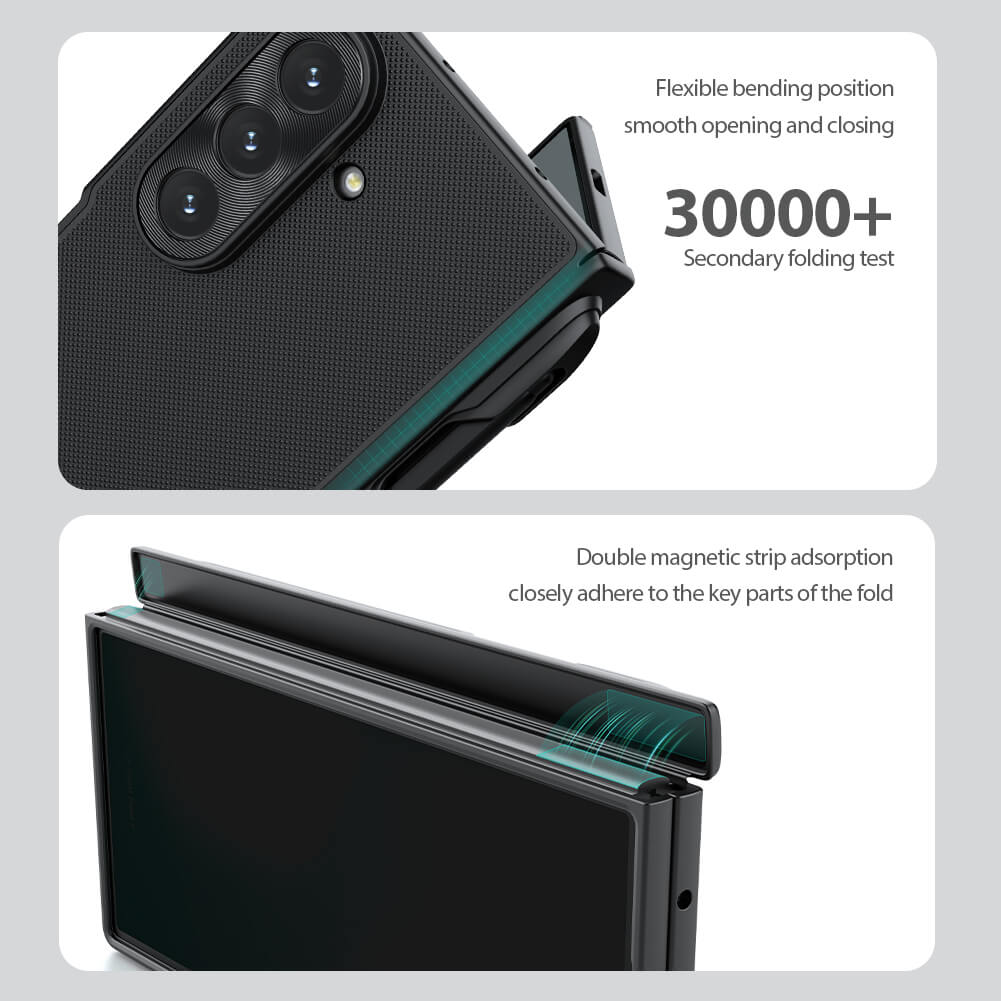 Nillkin Super Frosted Shield Fold with S-Pen case Matte cover case - Samsung Galaxy Z Fold 7
