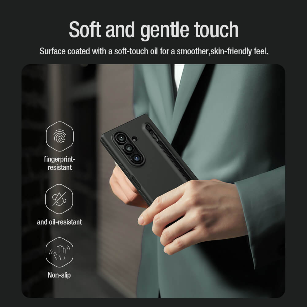 Nillkin Flex Pure Fold S-Pen Version protective cover case - Samsung Galaxy Z Fold 7