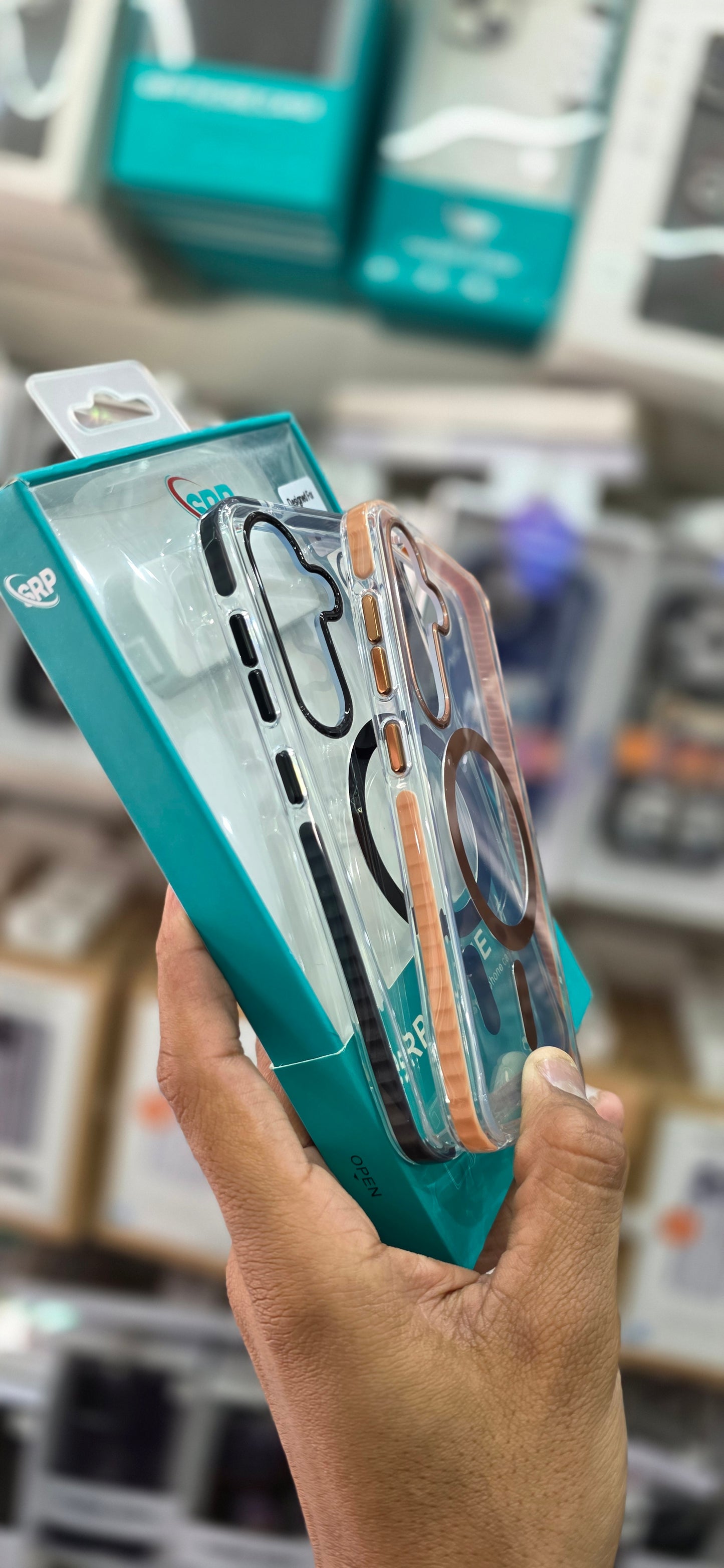 SRP Clear Compatible With MagSafe Case For Samsung S25