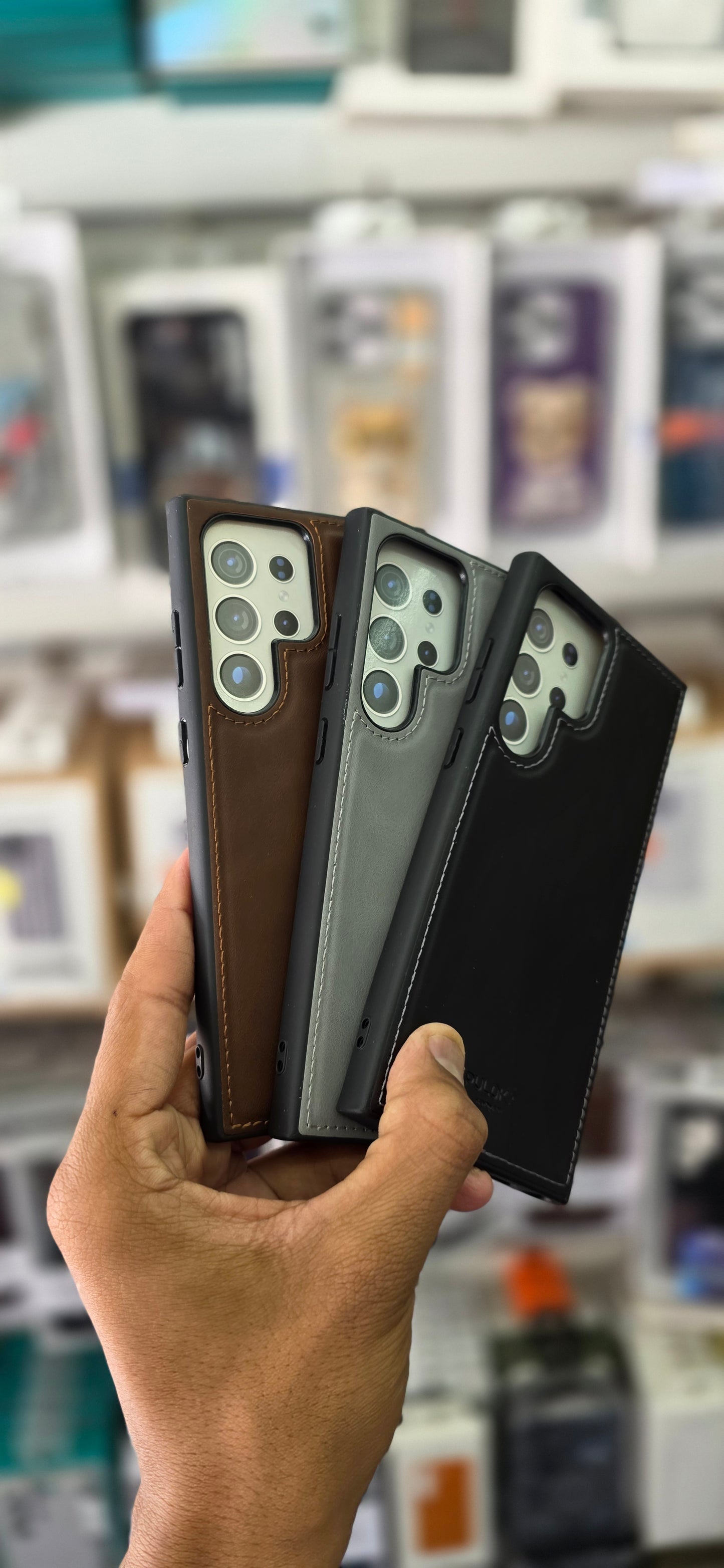 PULOKA Premium Leather Case - Samsung S23 Ultra