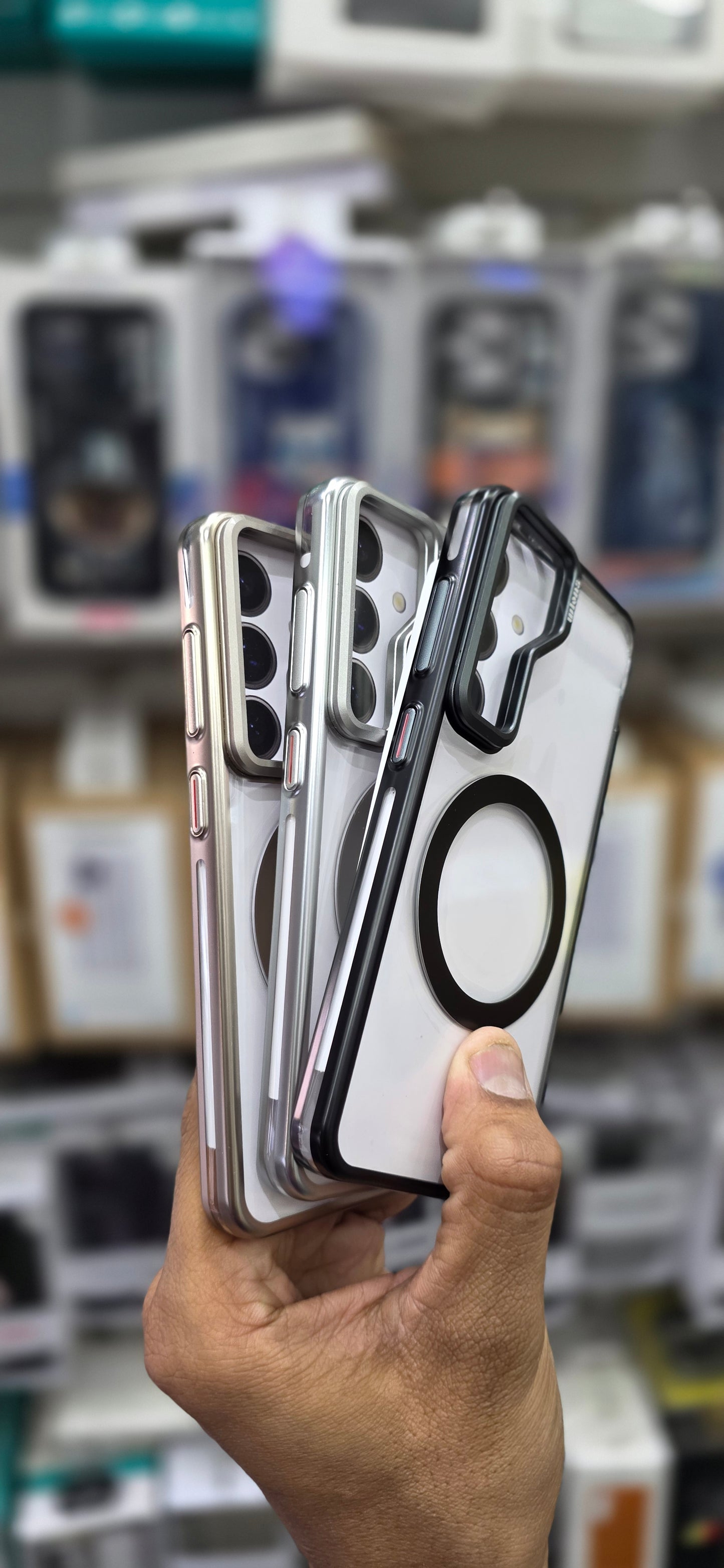 Wlons Transparent Magnetic Case For Samsung S25