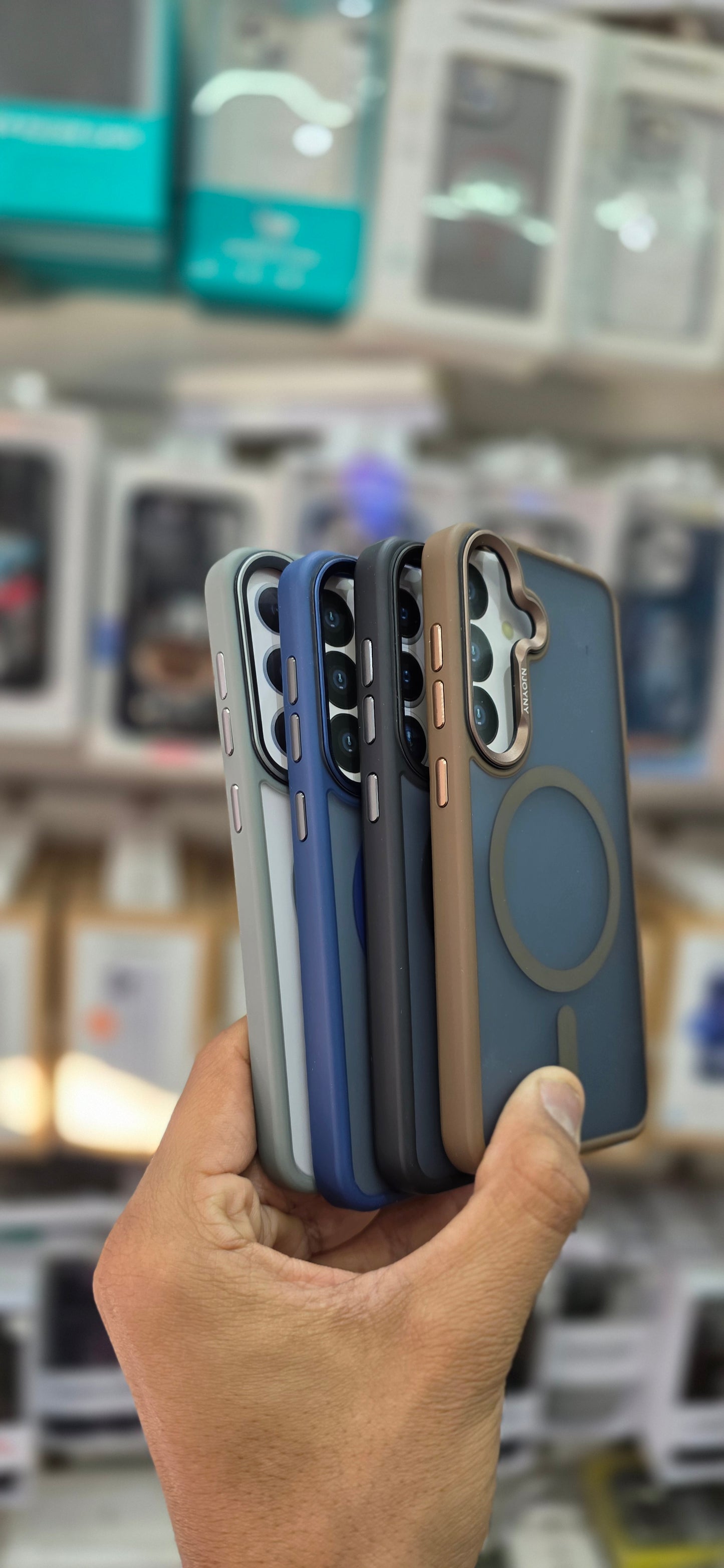 NY Smoke Transparent Case With Magsafe For Samusng S25