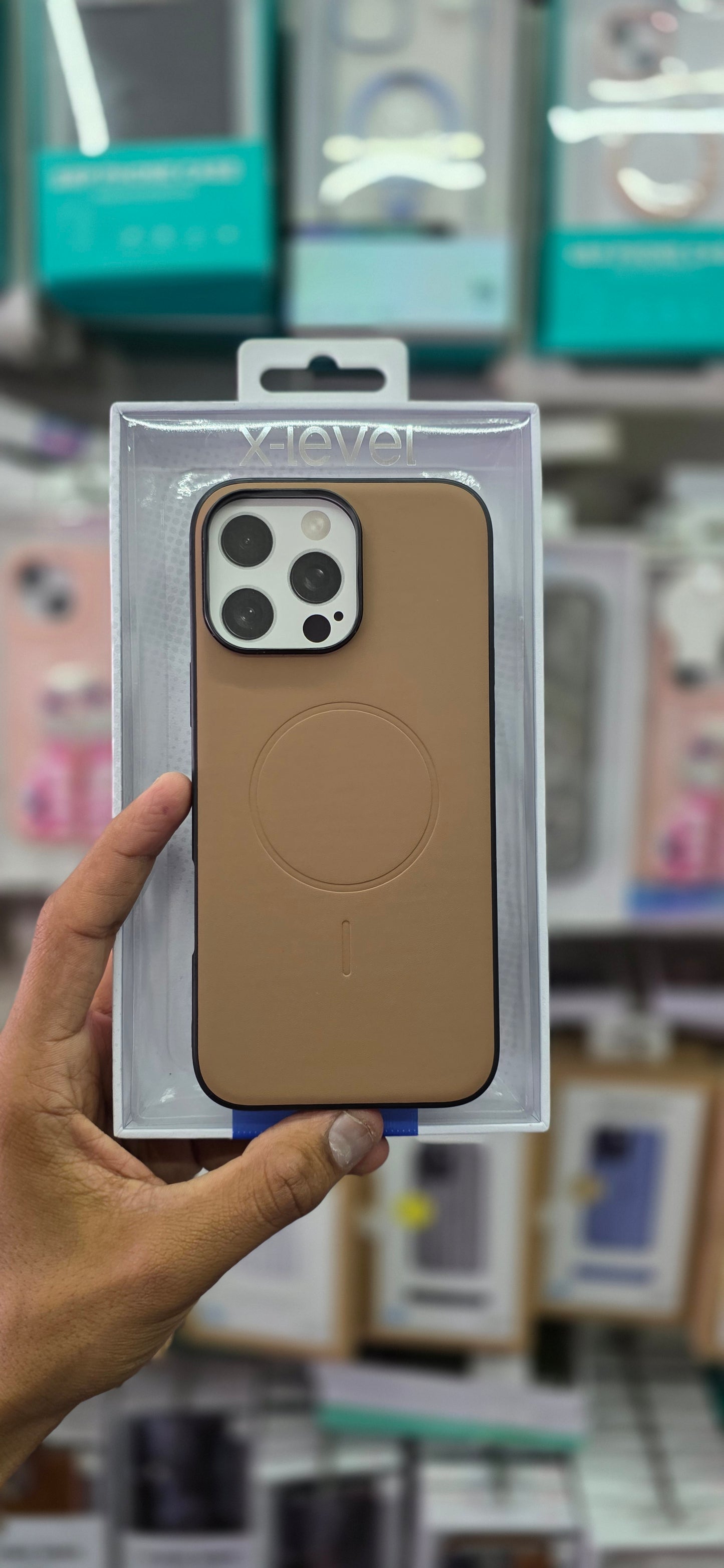 X-LEVEL Magnet Duke Leather Case - iPhone 16 Pro Max