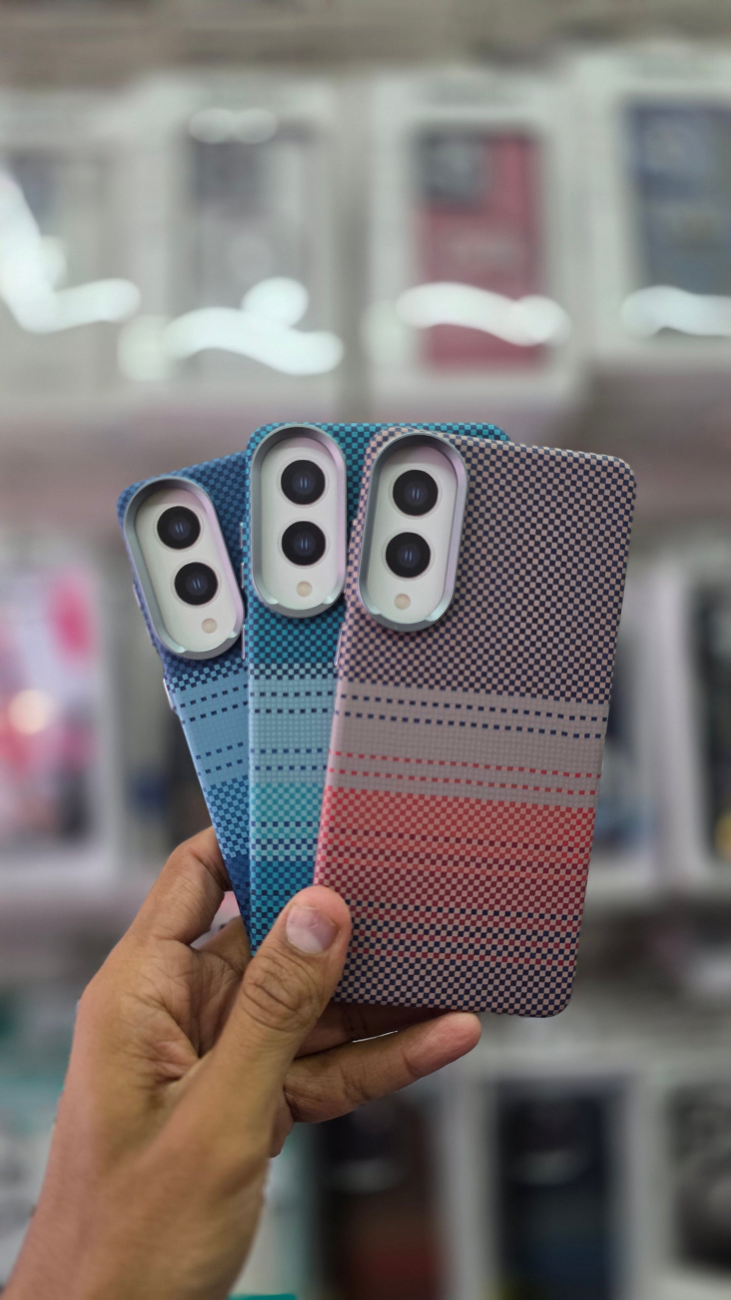 KDM Carbon Fiber Texture Case - Samsung S25 Edge