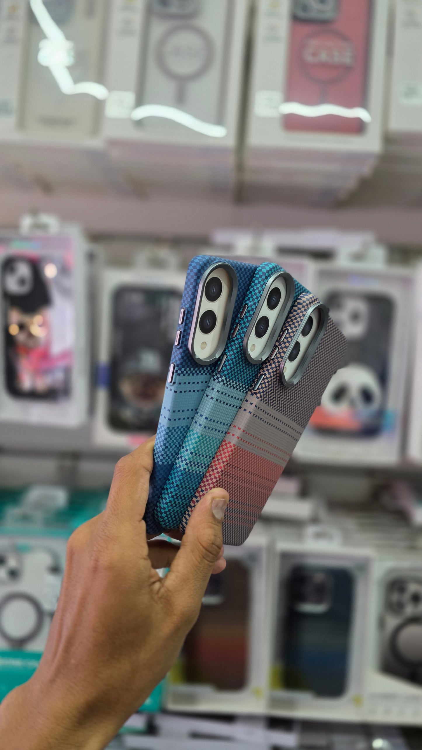 KDM Carbon Fiber Texture Case - Samsung S25 Edge