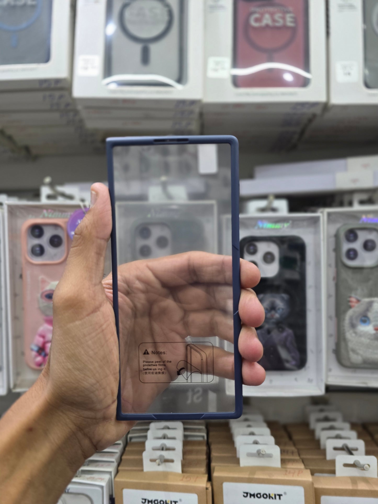 Stand Wrist Strip Case With Glass - Samsung Z Fold 7