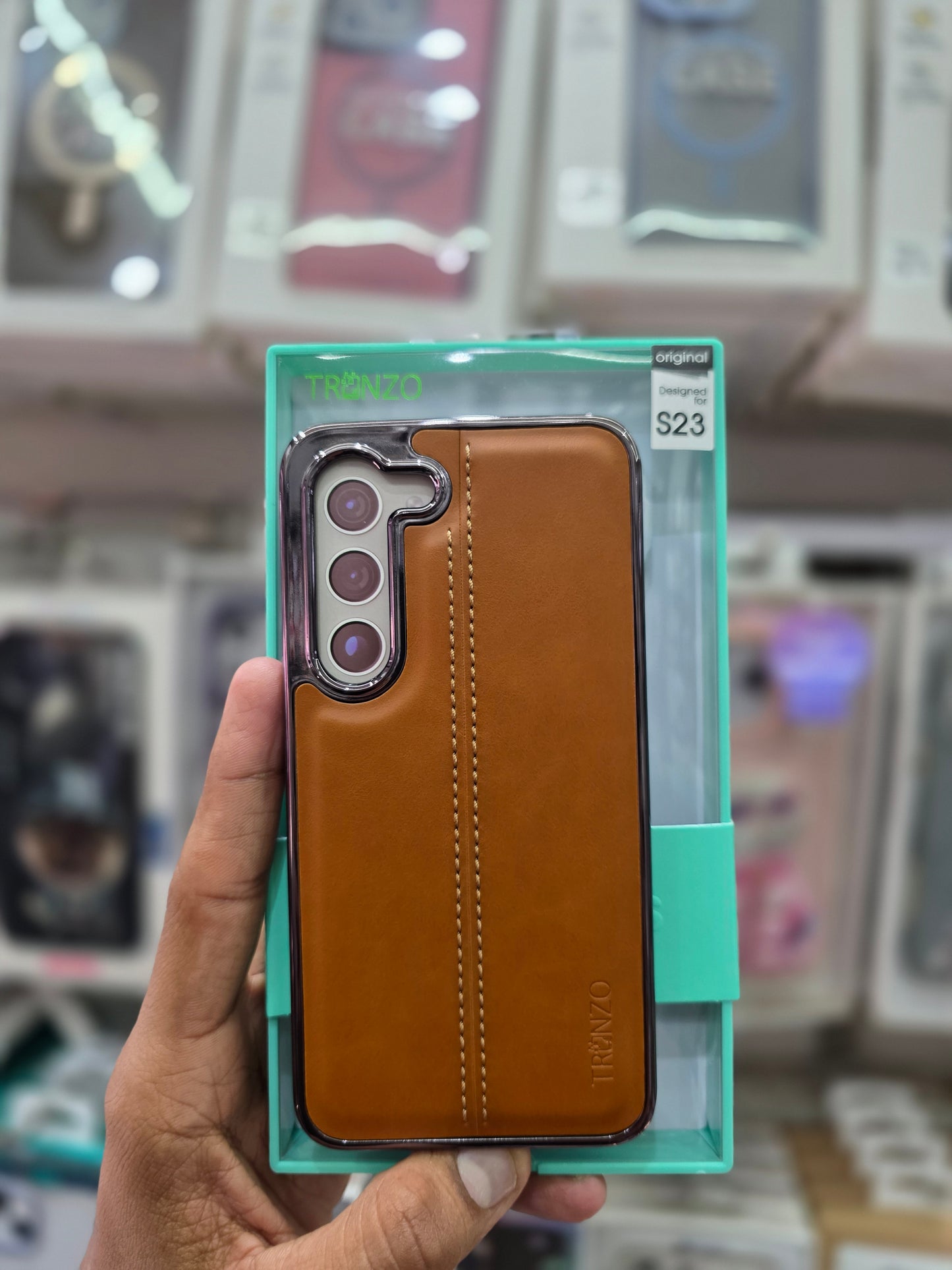 TRUNZO Classic Leather - Samsung S23