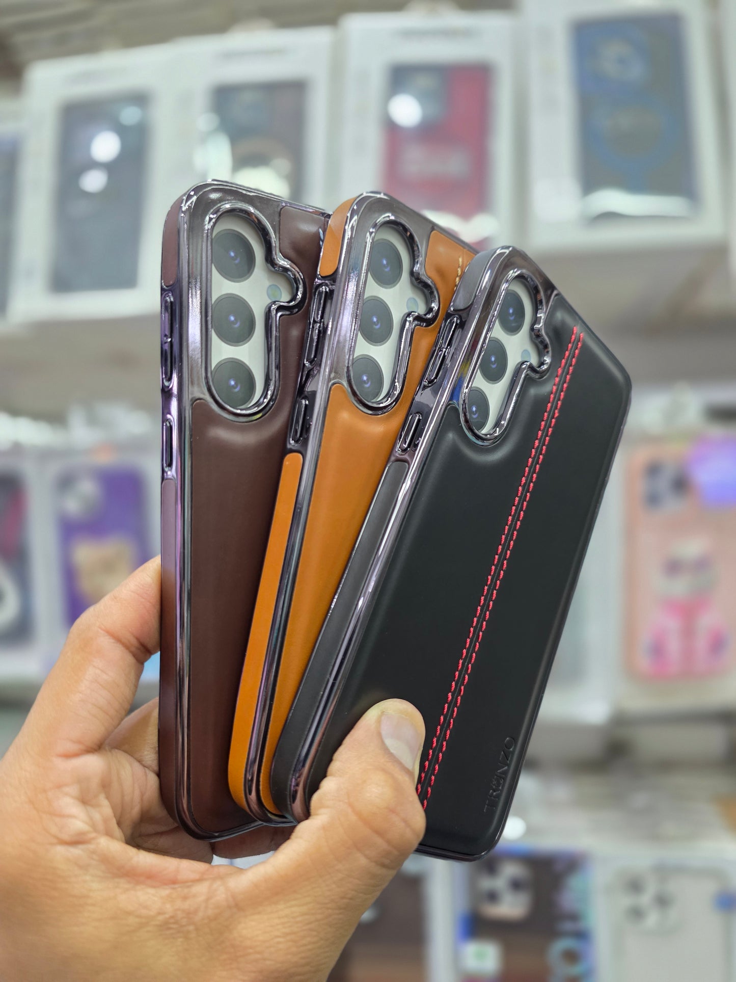 TRUNZO Classic Leather - Samsung S23 FE
