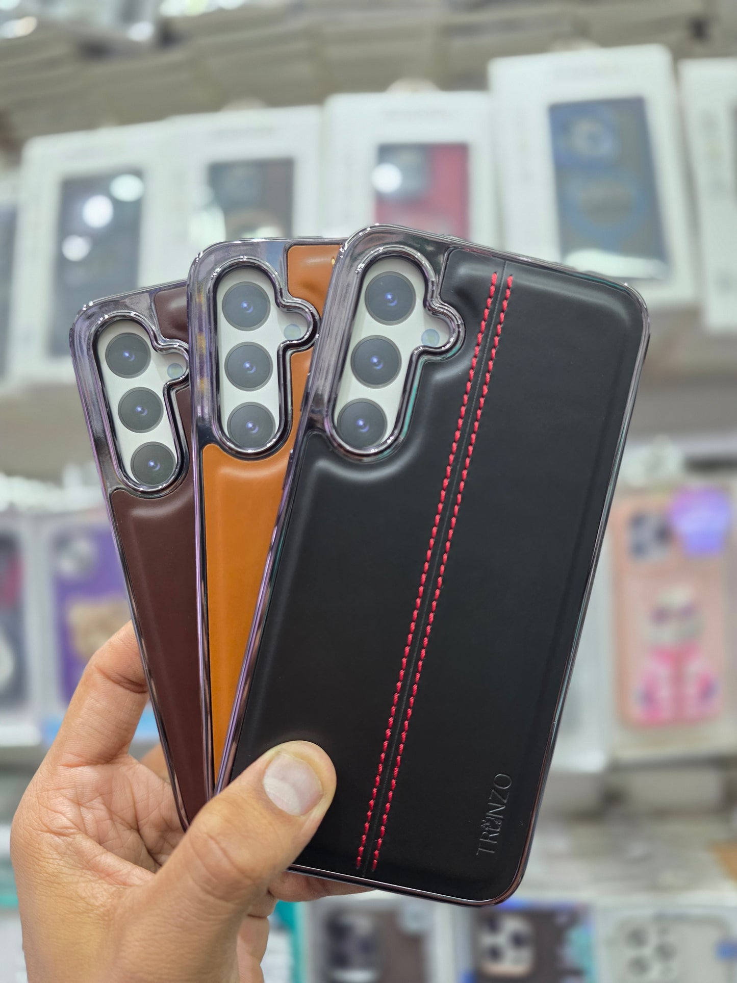 TRUNZO Classic Leather - Samsung S23 FE