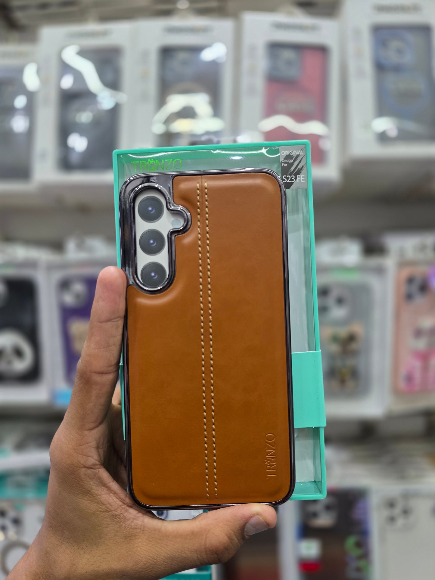 TRUNZO Classic Leather - Samsung S23 FE
