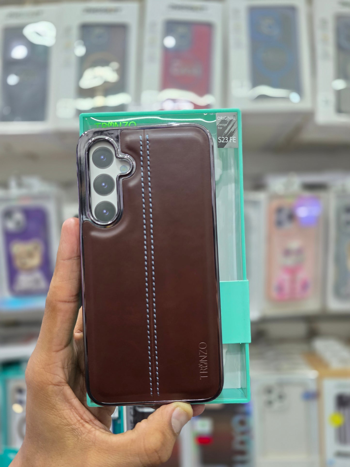 TRUNZO Classic Leather - Samsung S23 FE
