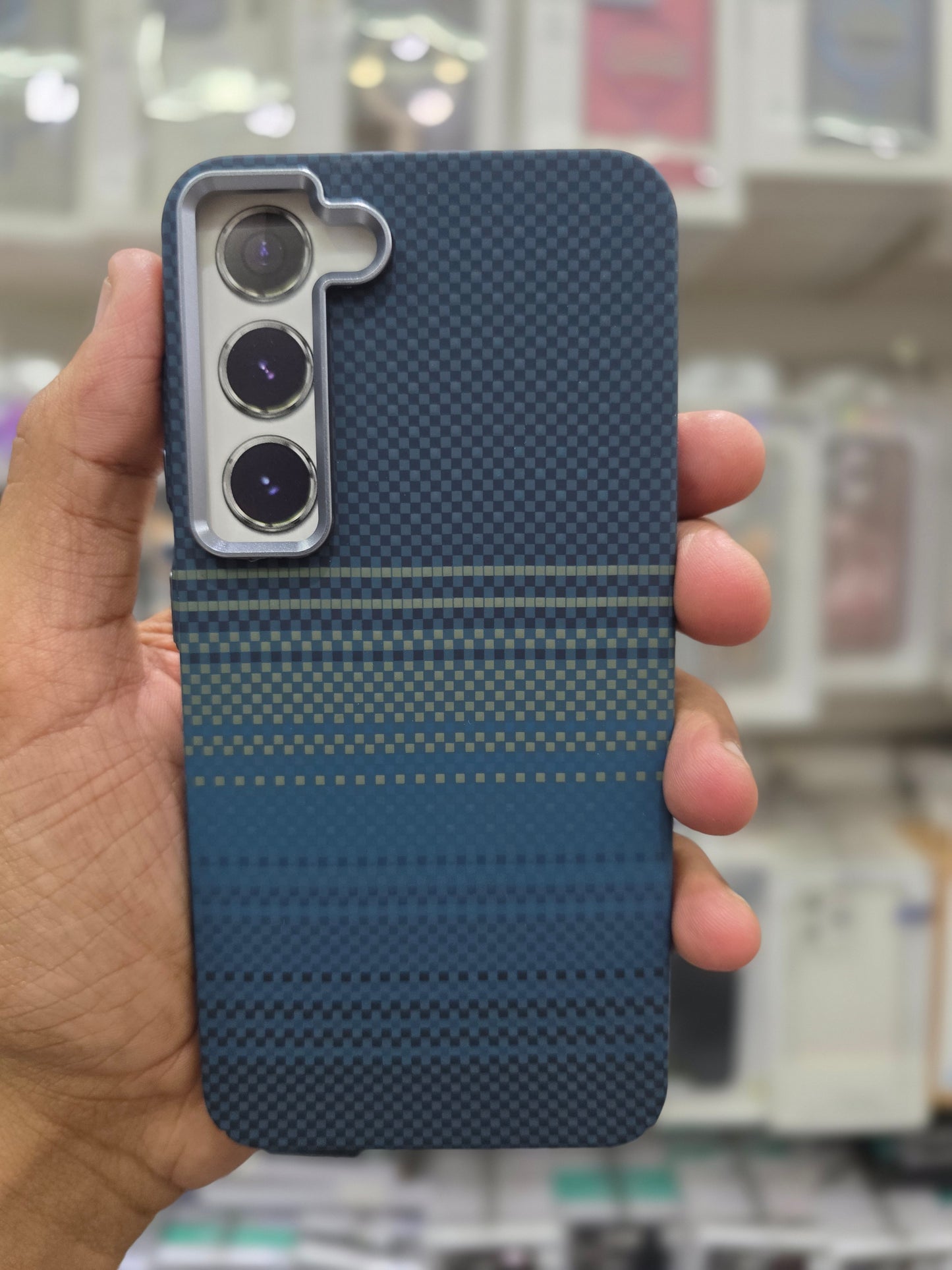 Luxo Carbon Fiber Magsafe Case - Samsung S23