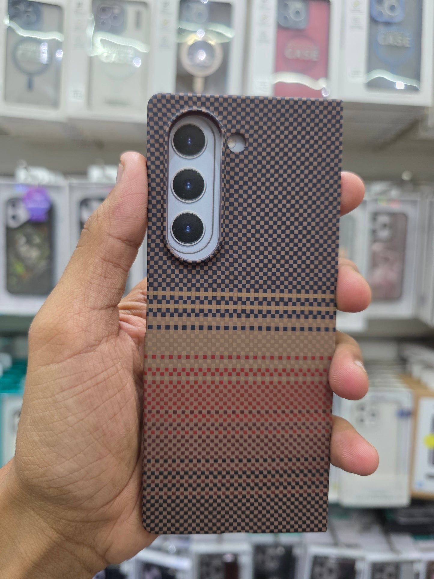 Luxo Carbon Fiber Magsafe Case - Samsung Z Fold 5