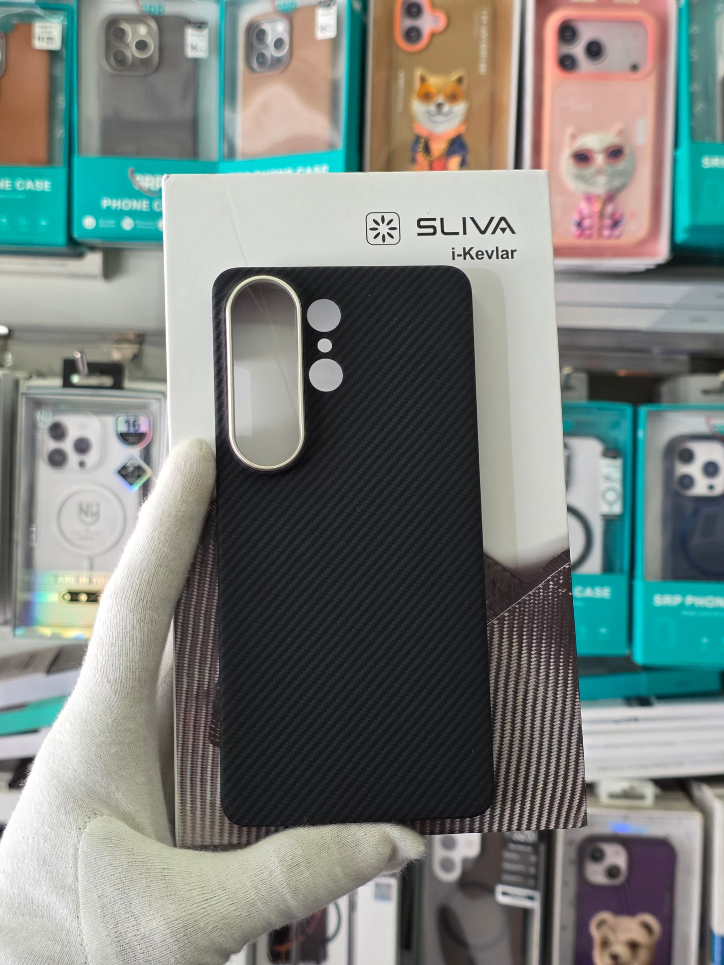 Sliva Real Carbon Fiber Case Super Slim Original with Magsafe - Samsung S26 Ultra