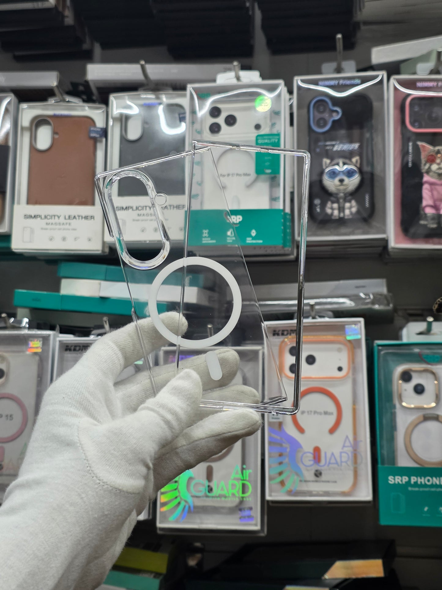 Okoz Clear Magsafe Case Samsung Galaxy Z Fold 8 Ultra