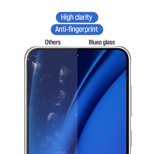 Blueo Anti Static HD Tempered Clear Glass for Samsung S25 Ultra