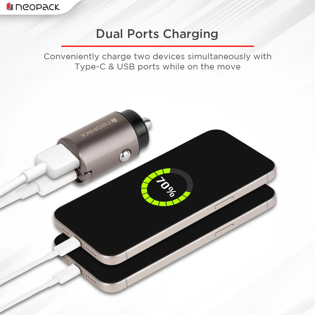 Neopack Turbo Car Charger 30