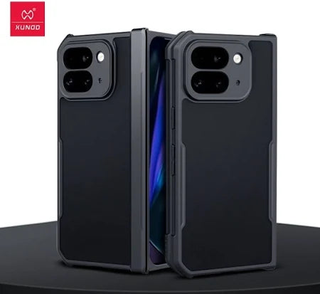 Buy Google Pixel 9 Pro Fold Back Cover. Premium quality material. Shock proof, Corner protected.