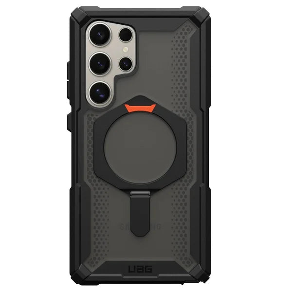 UAG Plasma XTE with MagSafe & Metal Kickstand For Samusung S25 Ultra - Ash Black