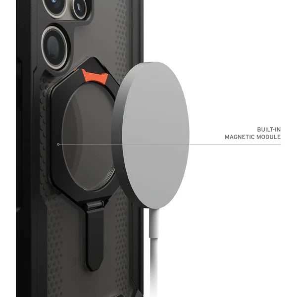 UAG Plasma XTE with MagSafe & Metal Kickstand For Samusung S25 Ultra - Ice Clear