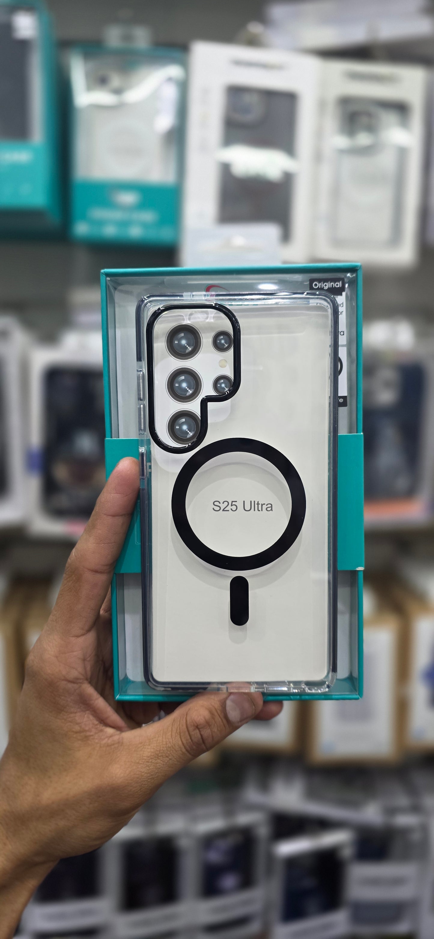 SRP Clear Compatible With MagSafe Case For Samsung S25 Ultra