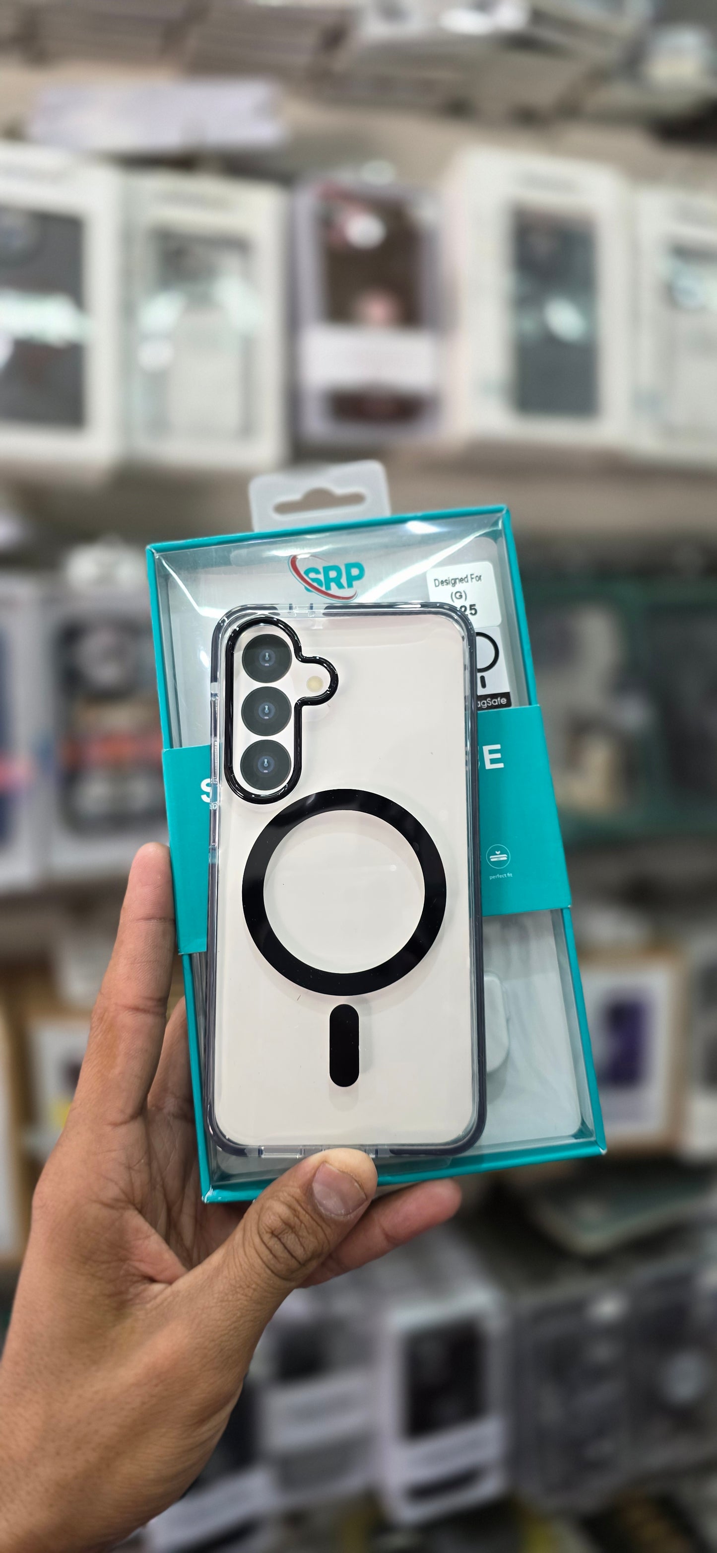 SRP Clear Compatible With MagSafe Case For Samsung S25