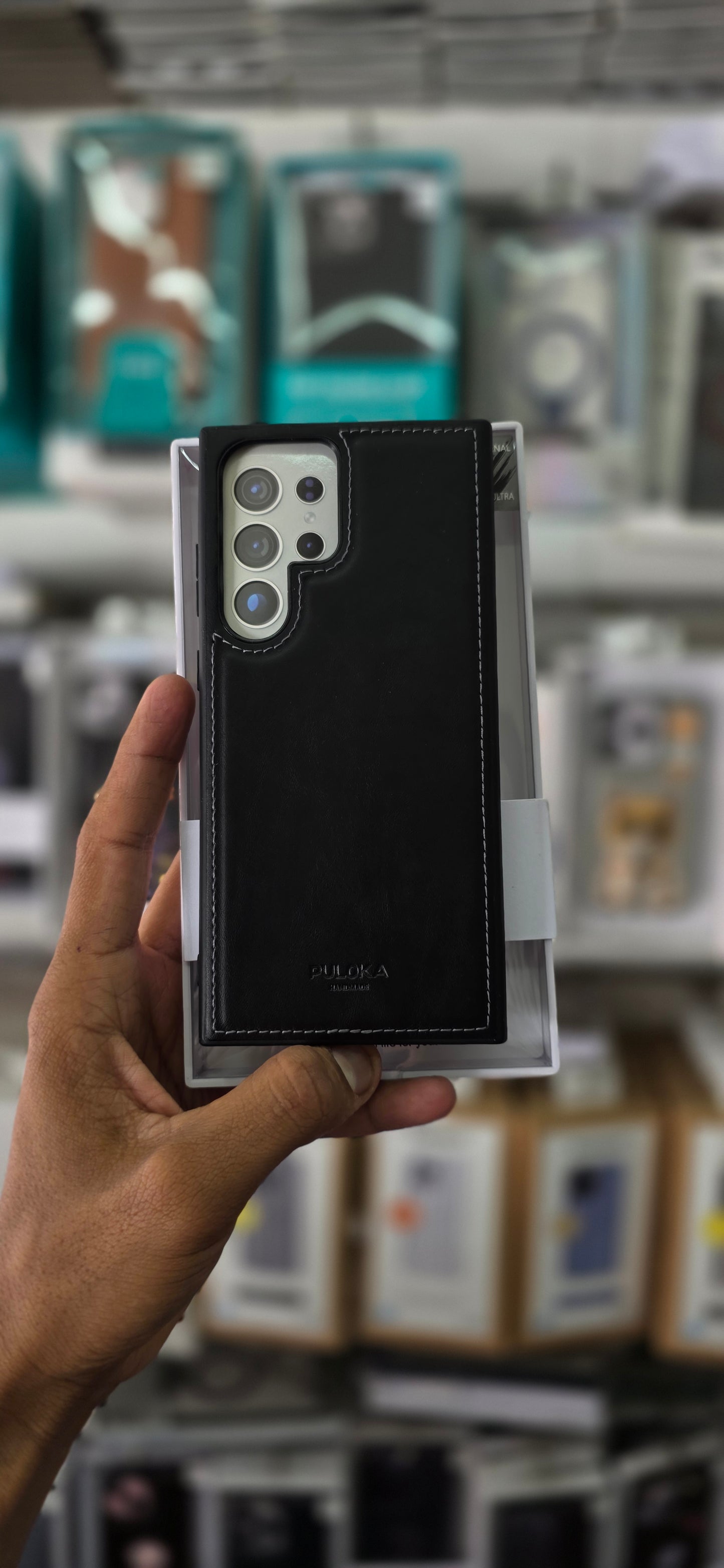 PULOKA Premium Leather Case - Samsung S23 Ultra