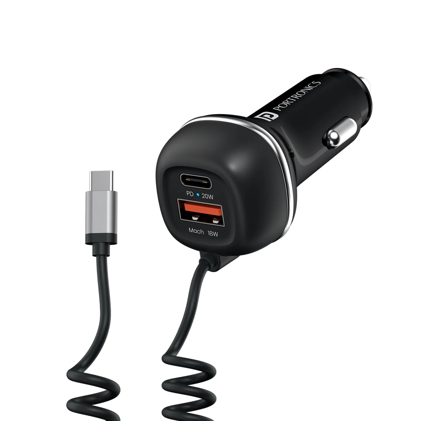 Portronics Car Power 1C