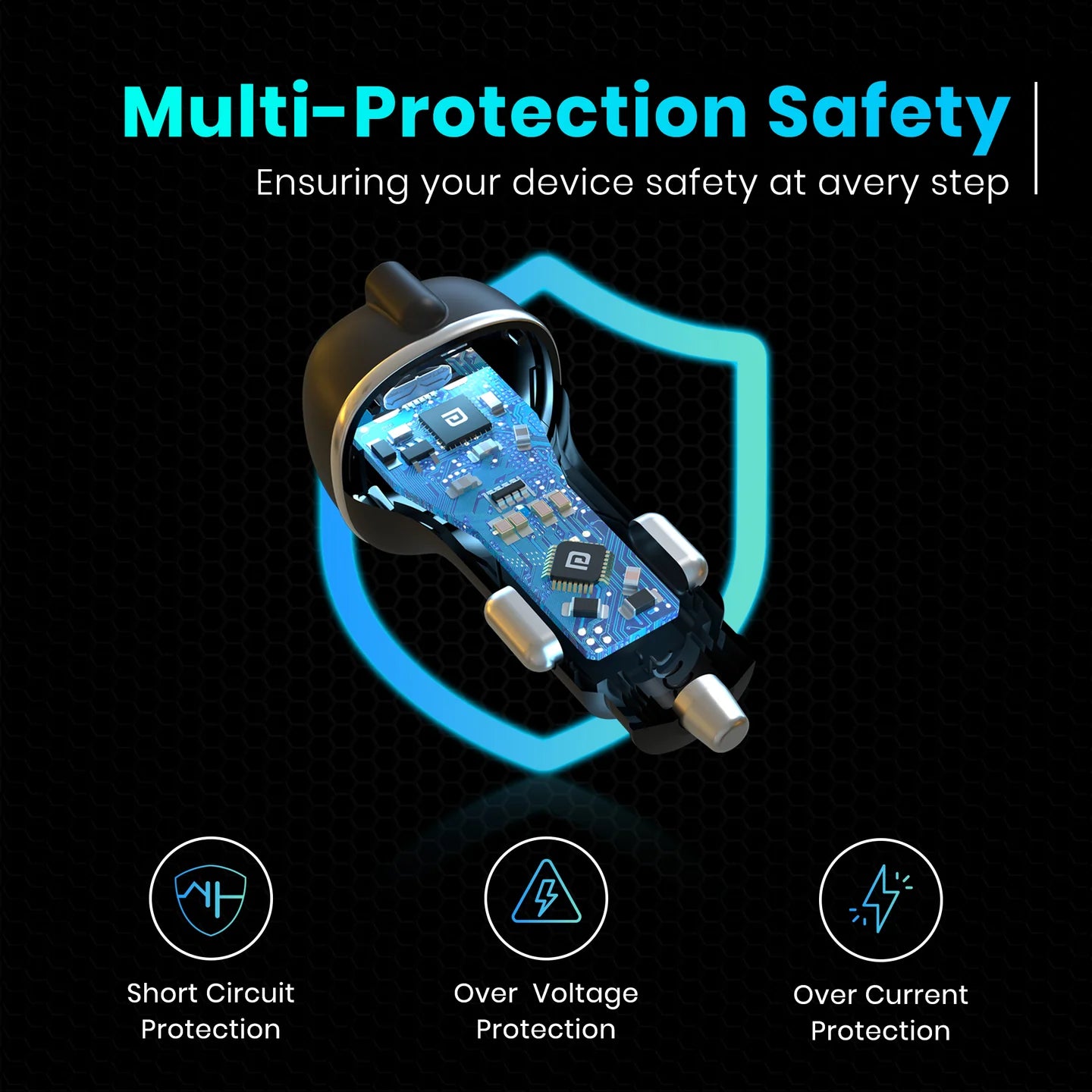 Portronics Car Power 1C