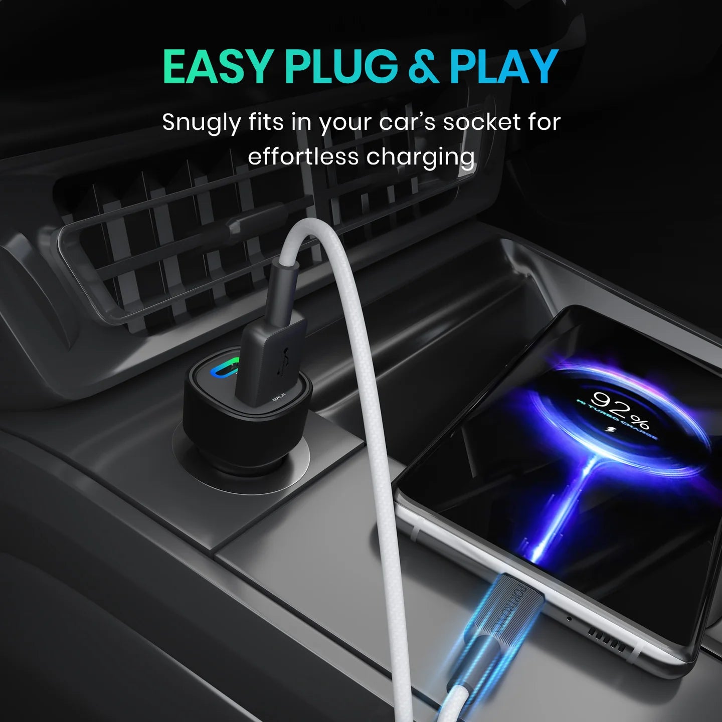 Portronics Car Power 80