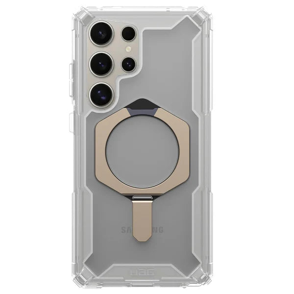 UAG Plasma XTE with MagSafe & Metal Kickstand For Samusung S25 Ultra - Clear