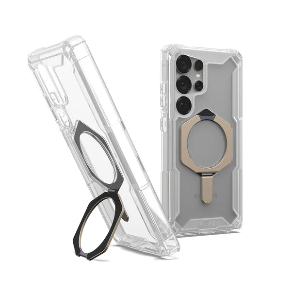 UAG Plasma XTE with MagSafe & Metal Kickstand For Samusung S25 Ultra - Clear