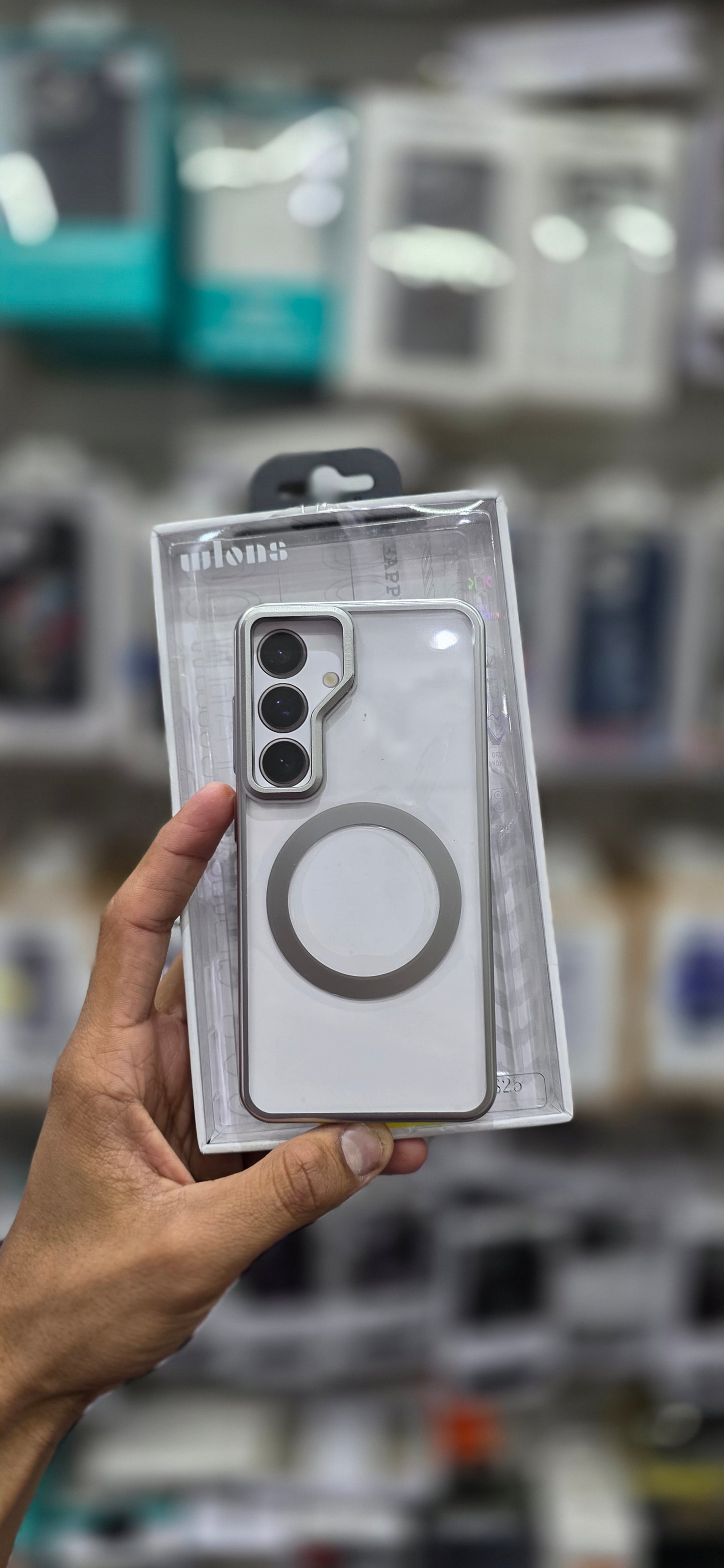 Wlons Transparent Magnetic Case For Samsung S25