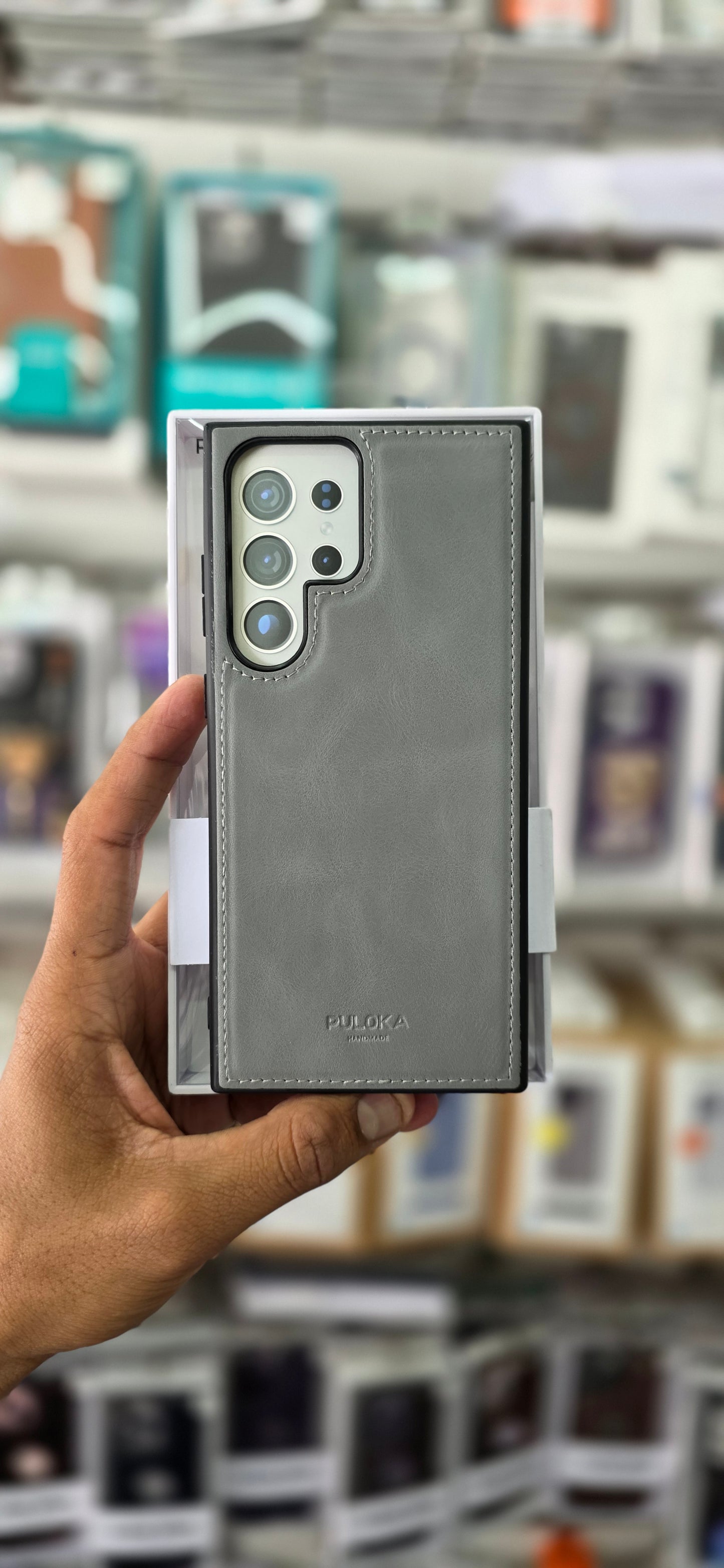 PULOKA Premium Leather Case - Samsung S23 Ultra