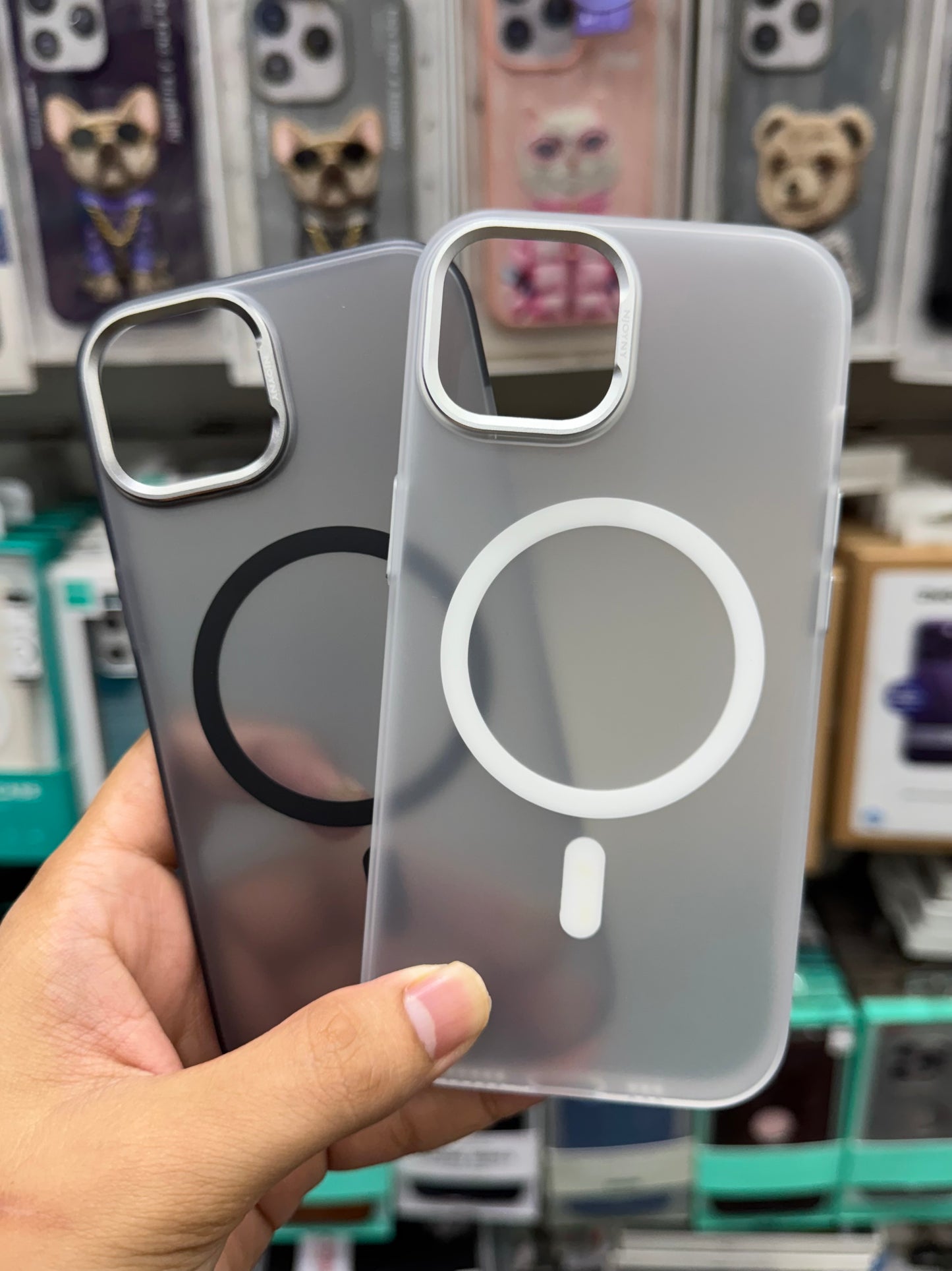 NY Metal PC Series Magnetic Case - iPhone 15 Plus