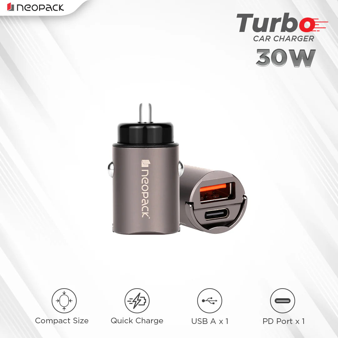 Neopack Turbo Car Charger 30