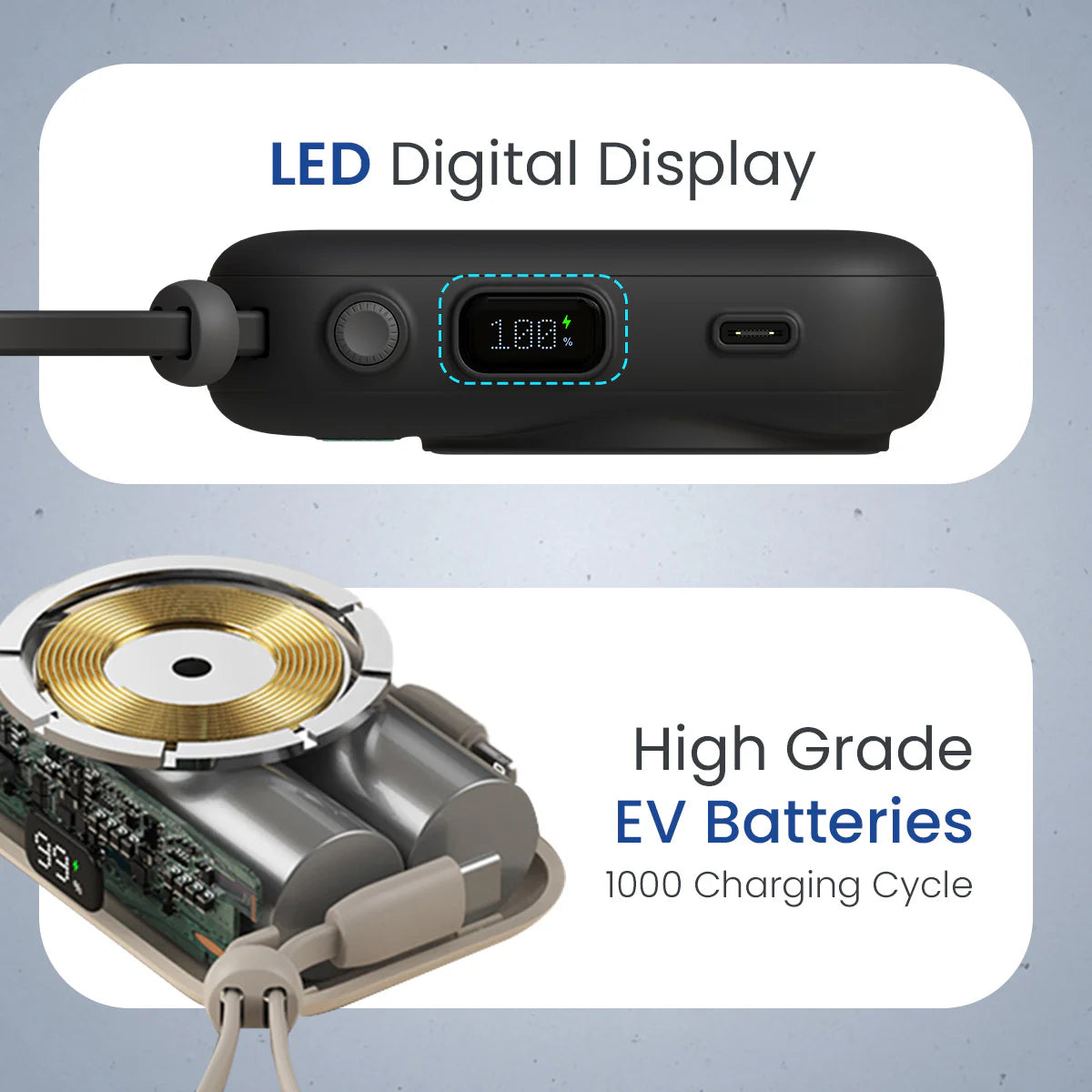 Portronics MagSafe PowerBank Power Shutter