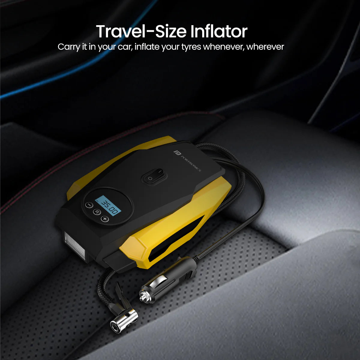 Portronics Car Air Pump