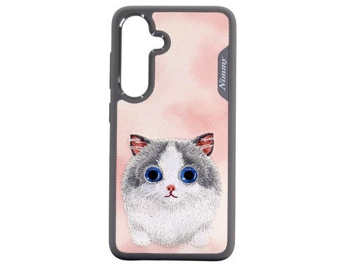 Nimmy Leather Cat Case - Samsung S24