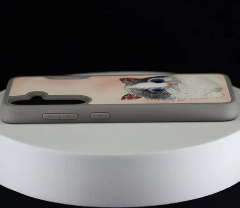 Nimmy Leather Cat Case - Samsung S24