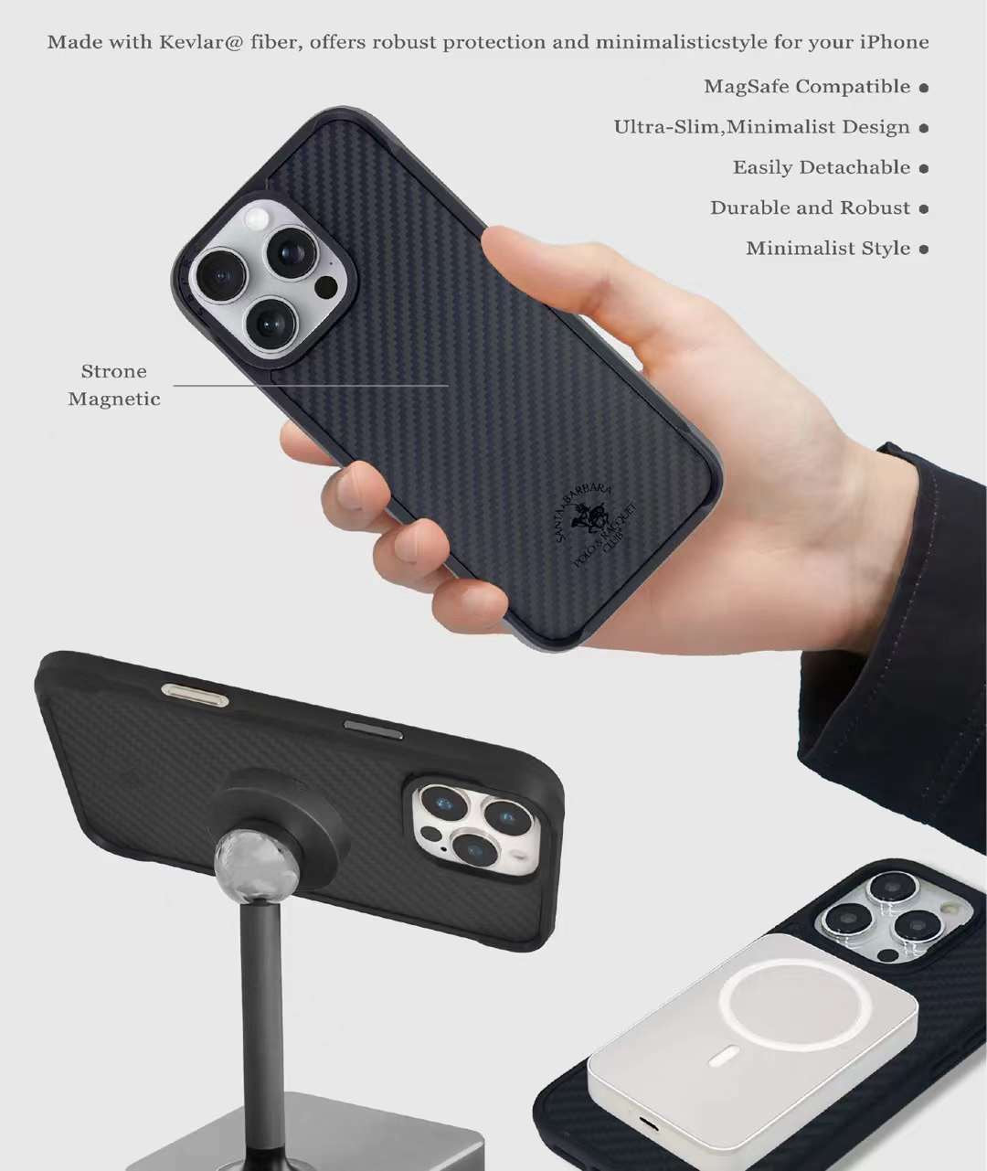 Santa Barbara Elvis Series For iPhone 16 Pro Max