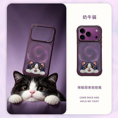 Nimmy Floppy Big Eyes Cute Pets MagSafe Embroidery Case - iPhone 18 Pro Max