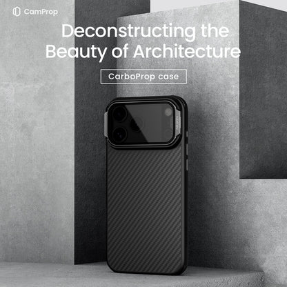 Nillkin CarboProp Magnetic MagSafe Transparent Lens Guard Edition Aramid fiber armor case - Apple iPhone 17 Pro Max