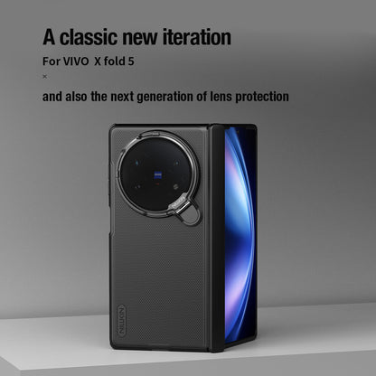 Nillkin Frosted shield Prop Camera protective cover - Vivo X Fold 5 (Transparent Lens Guard Edition)