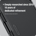 Nillkin Super Frosted Shield Fold Magnetic Matte cover case - Apple iPhone Duo