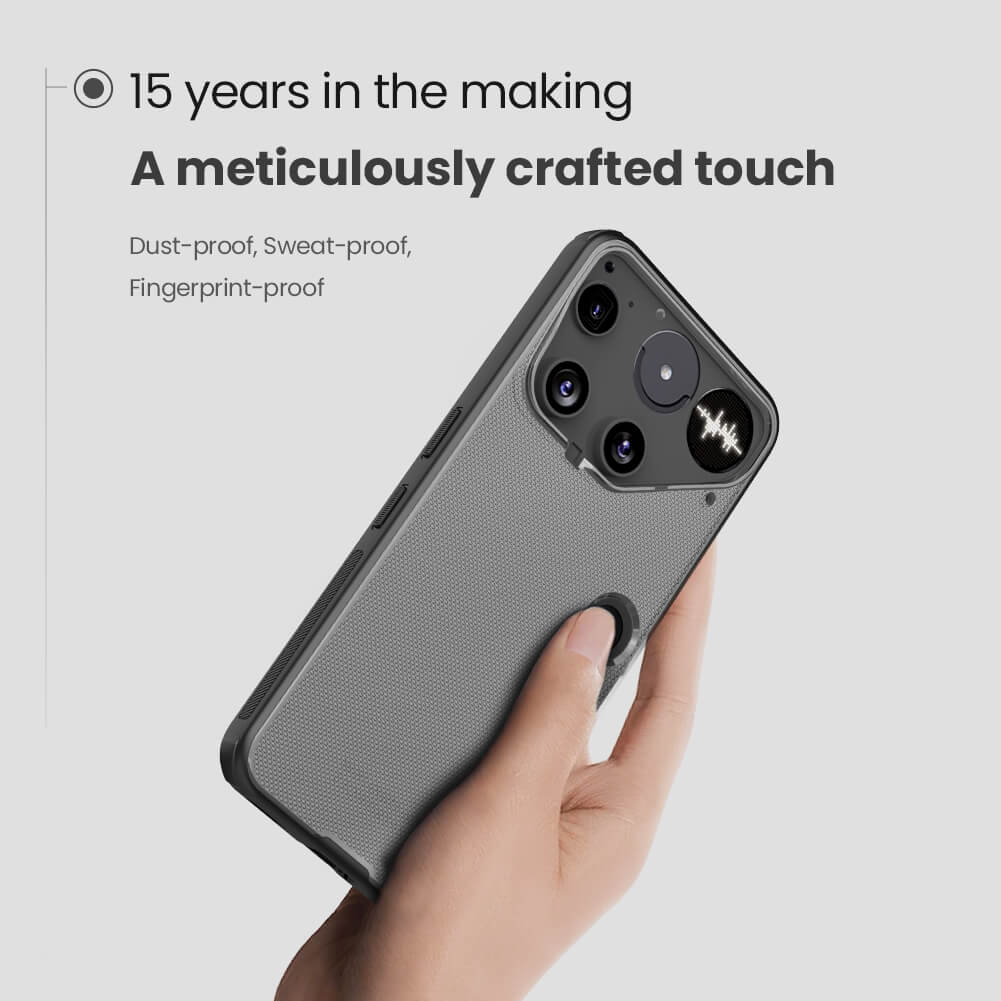 Nillkin Super Frosted Shield Pro Clear version Matte cover case - Nothing Phone 3