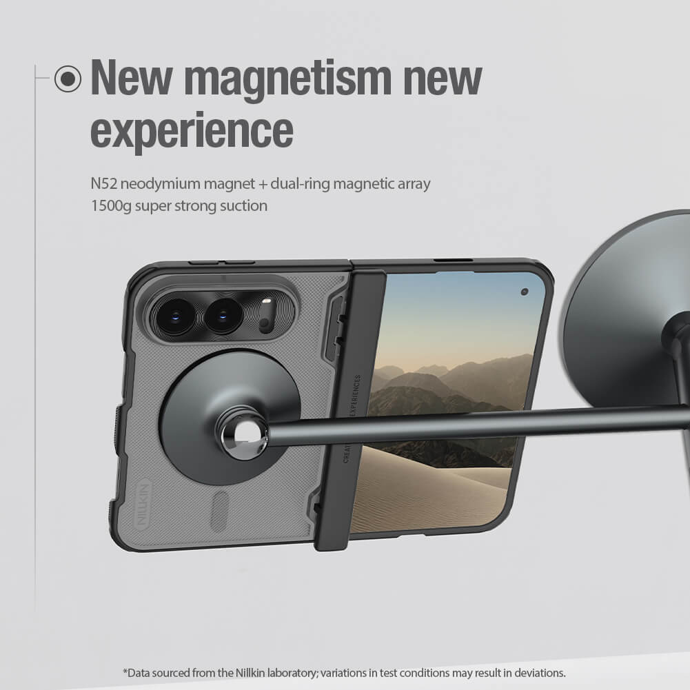 Nillkin Super Frosted Shield Fold Magnetic Matte cover case - Apple iPhone Duo