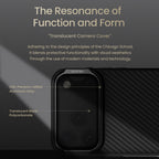 Nillkin CarboProp Magnetic MagSafe Transparent Lens Guard Edition Aramid fiber armor case - Apple iPhone 18 Pro Back Cover
