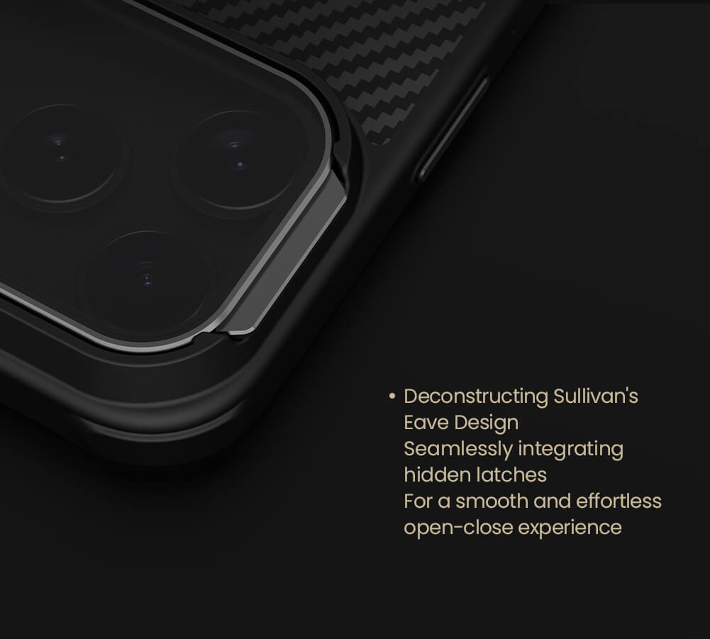 Nillkin CarboProp Magnetic MagSafe Transparent Lens Guard Edition Aramid fiber armor case - Apple iPhone 17 Pro Max